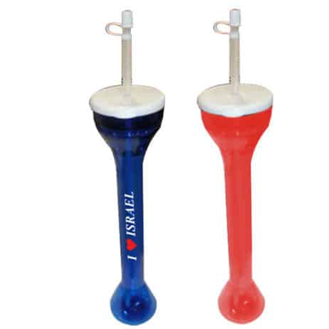 כוס מסיבות 800ML עם קשית