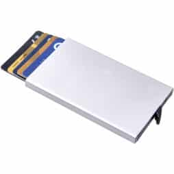ארנק בטיחות מתכתי לכרטיסי אשראי RFID and NFC