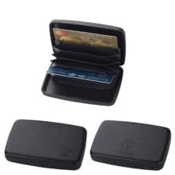 ארנק בטיחות RFID + NFC קשיח דמוי עור יוקרתי 7 תאים לכרטיסים מבית המותג גבעוני